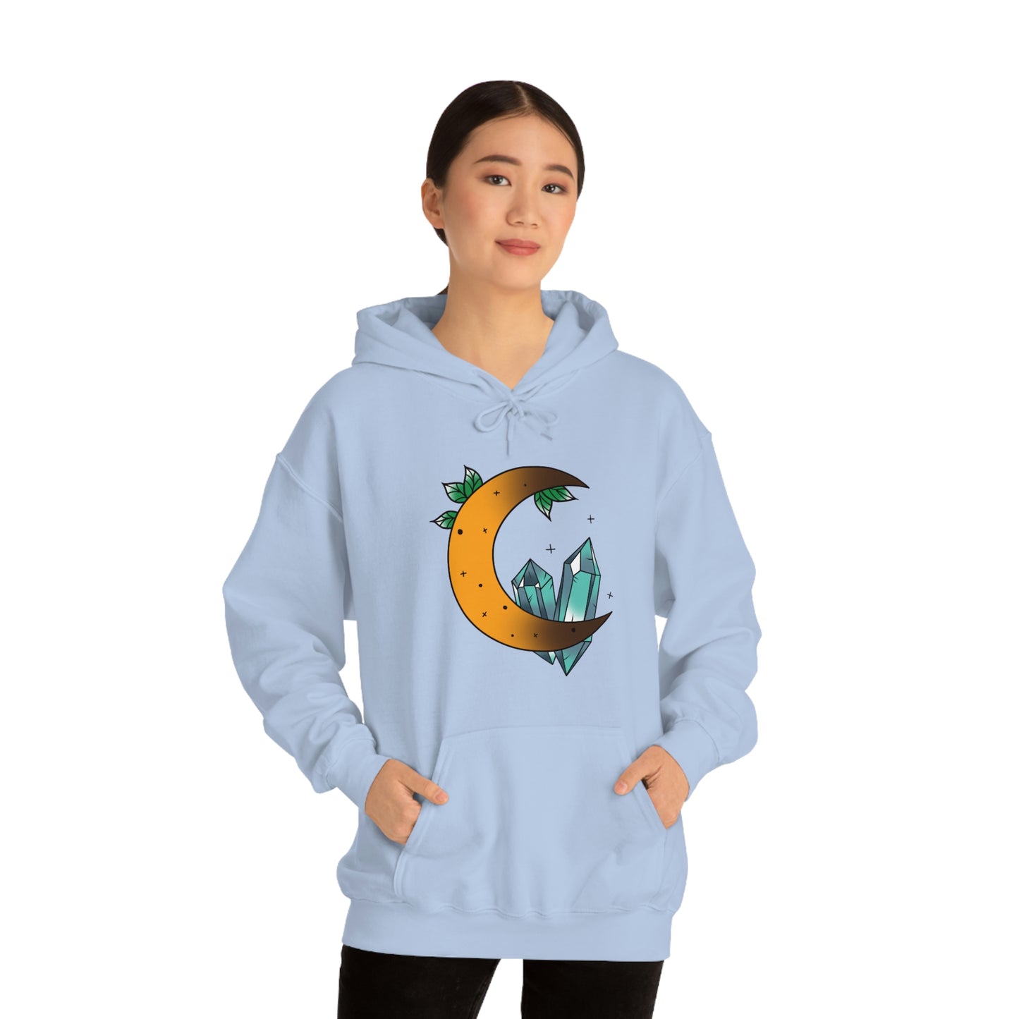 Blue Crystal Unisex Heavy Blend™ Hooded Sweatshirt