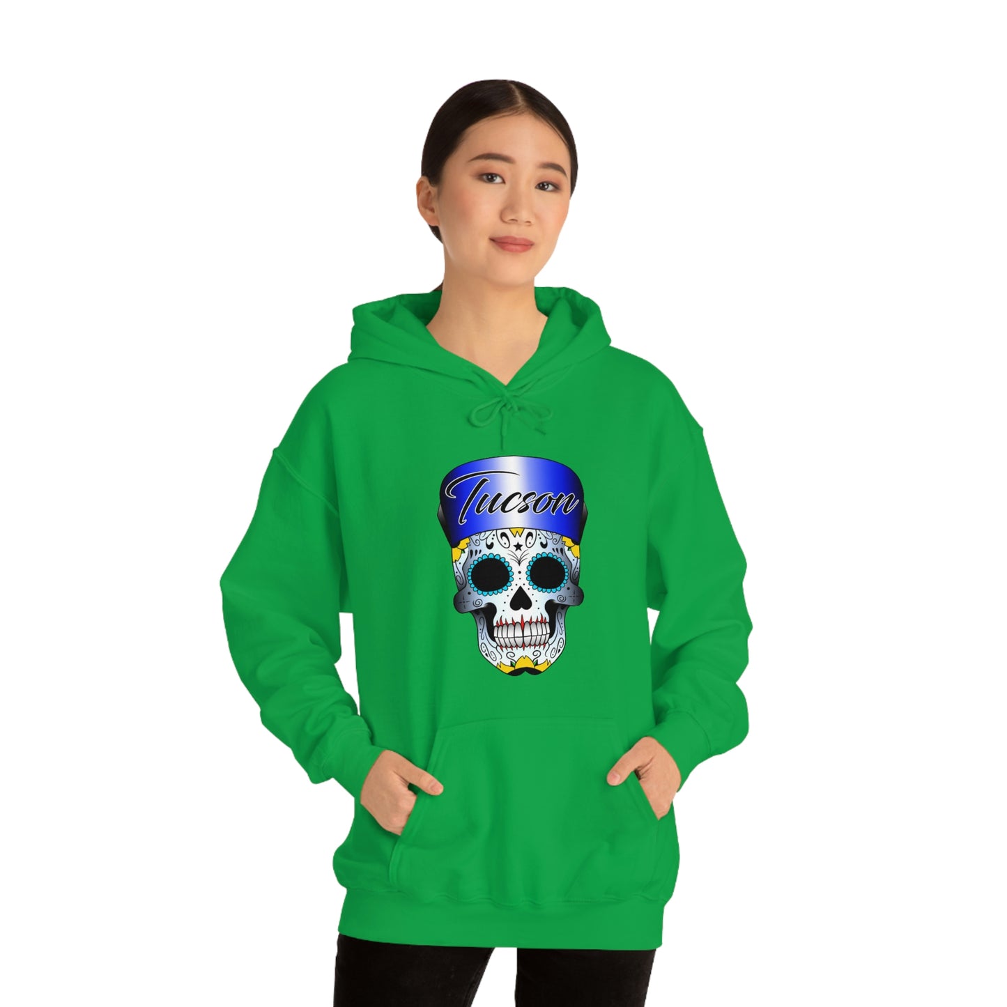 Tucson Skull Unisex Heavy Blend™ Hooded Sweatshirt