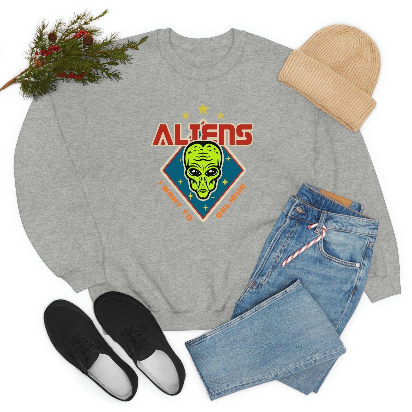 Aliens Dark unisex heavy blend crewneck sweatshirt