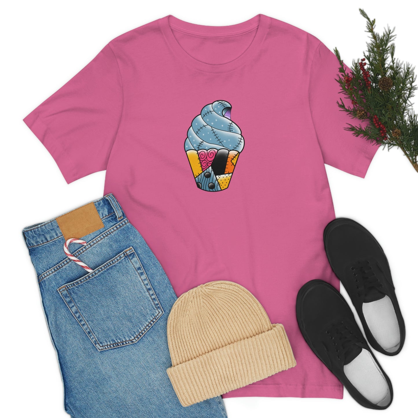 Sally Cupcake Unisex Jersey Short Sleeve Tee