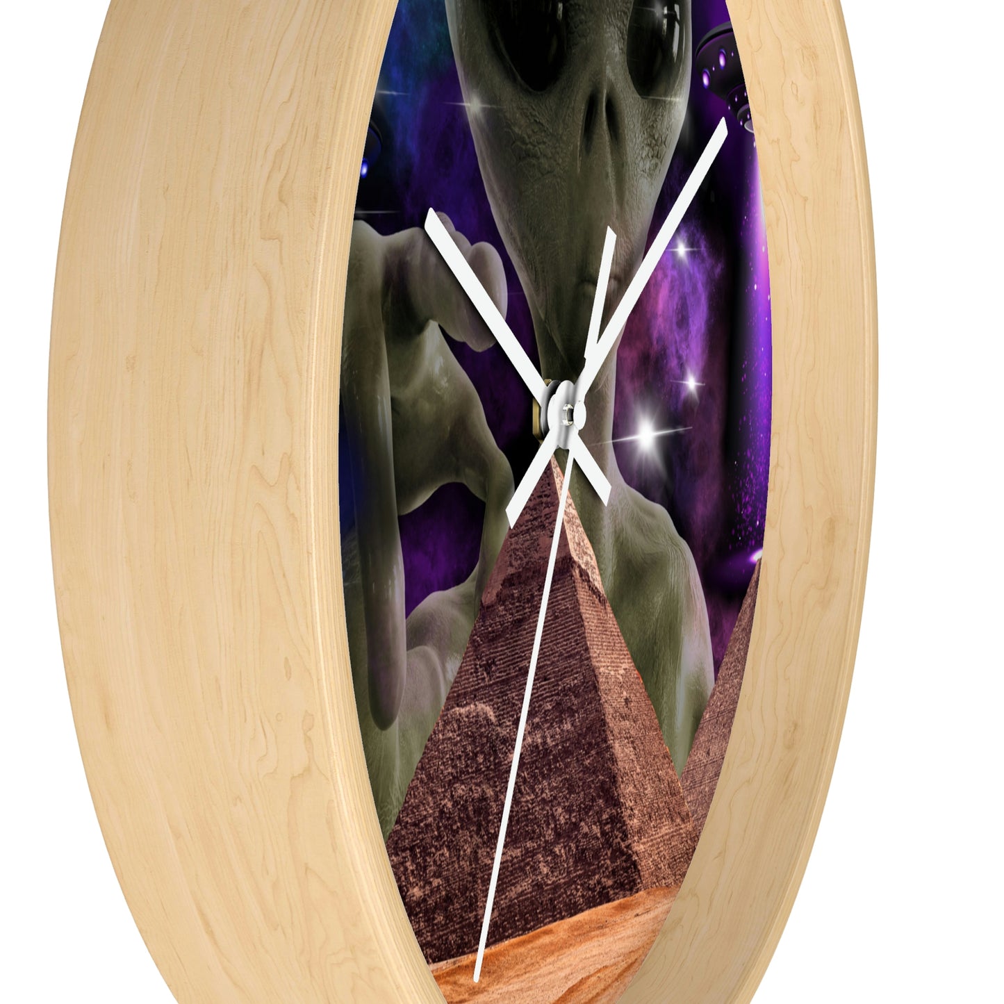 Alien Invasion Wall clock