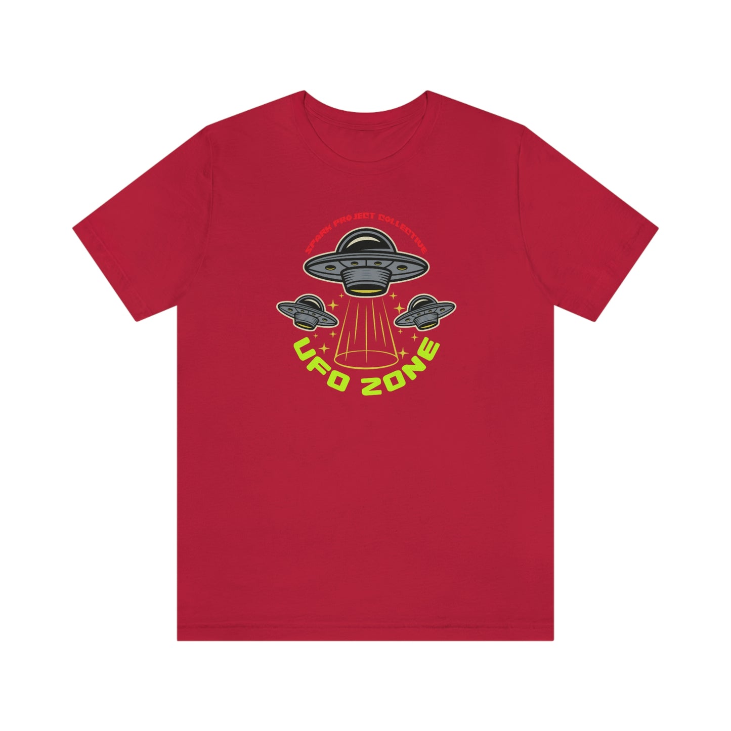 UFO Zone unisex jersey short sleeve tee