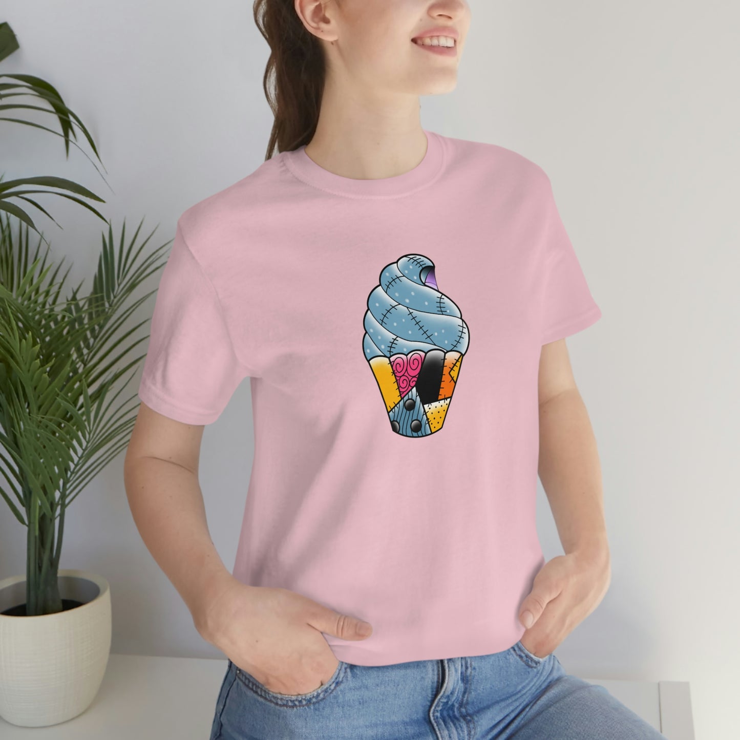 Sally Cupcake Unisex Jersey Short Sleeve Tee