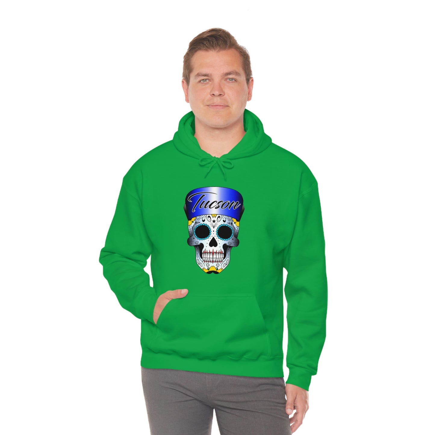 Tucson Skull Unisex Heavy Blend™ Hooded Sweatshirt