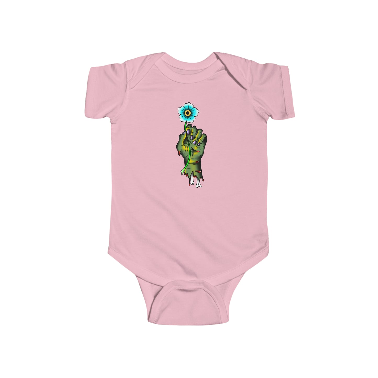 Zombie Flower Infant Fine Jersey Bodysuit