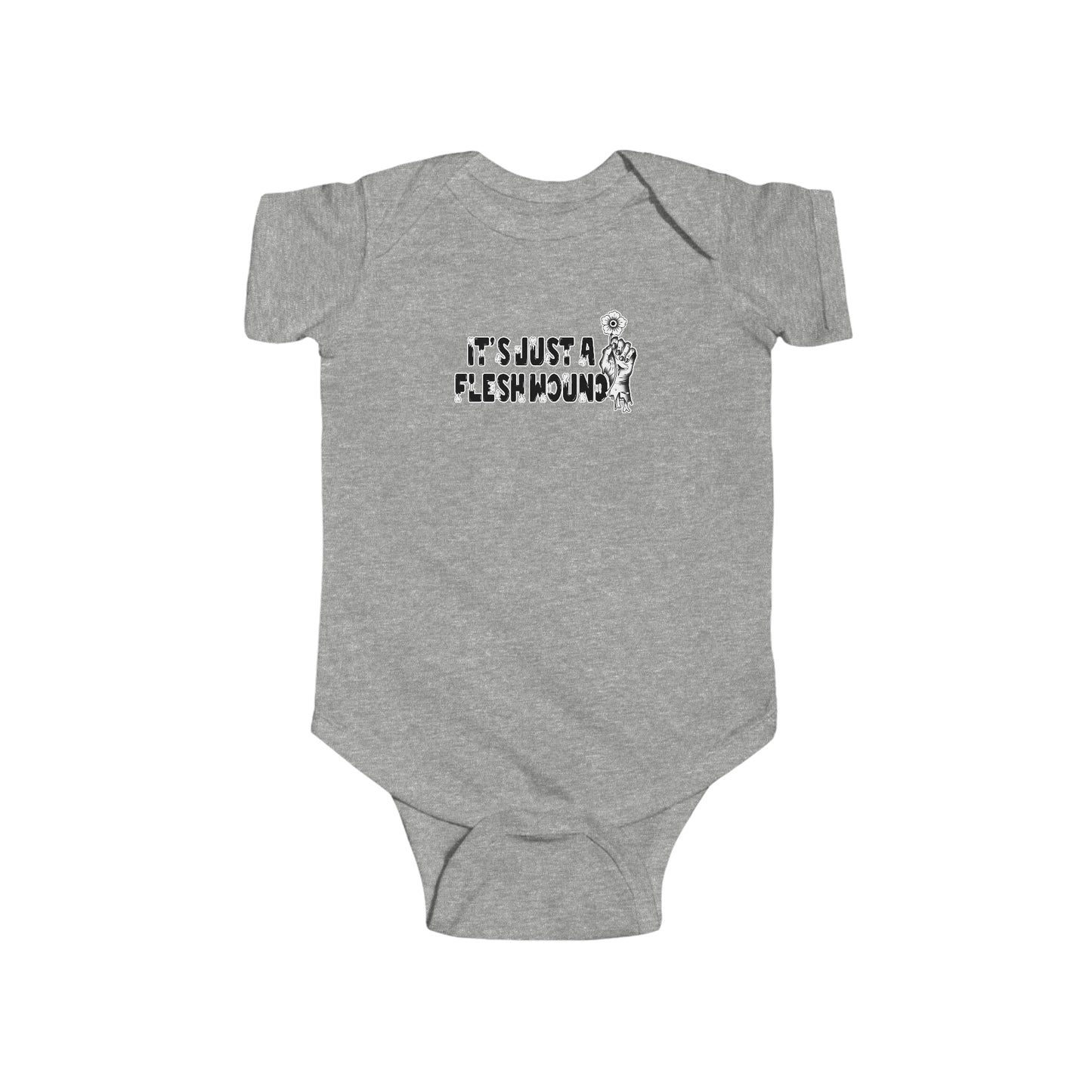 Just A Flesh Wound Infant Fine Jersey Bodysuit