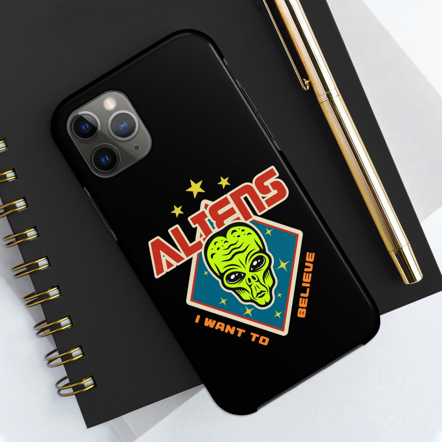 Aliens I Want to Believe Tough Phone Cases, Case-Mate