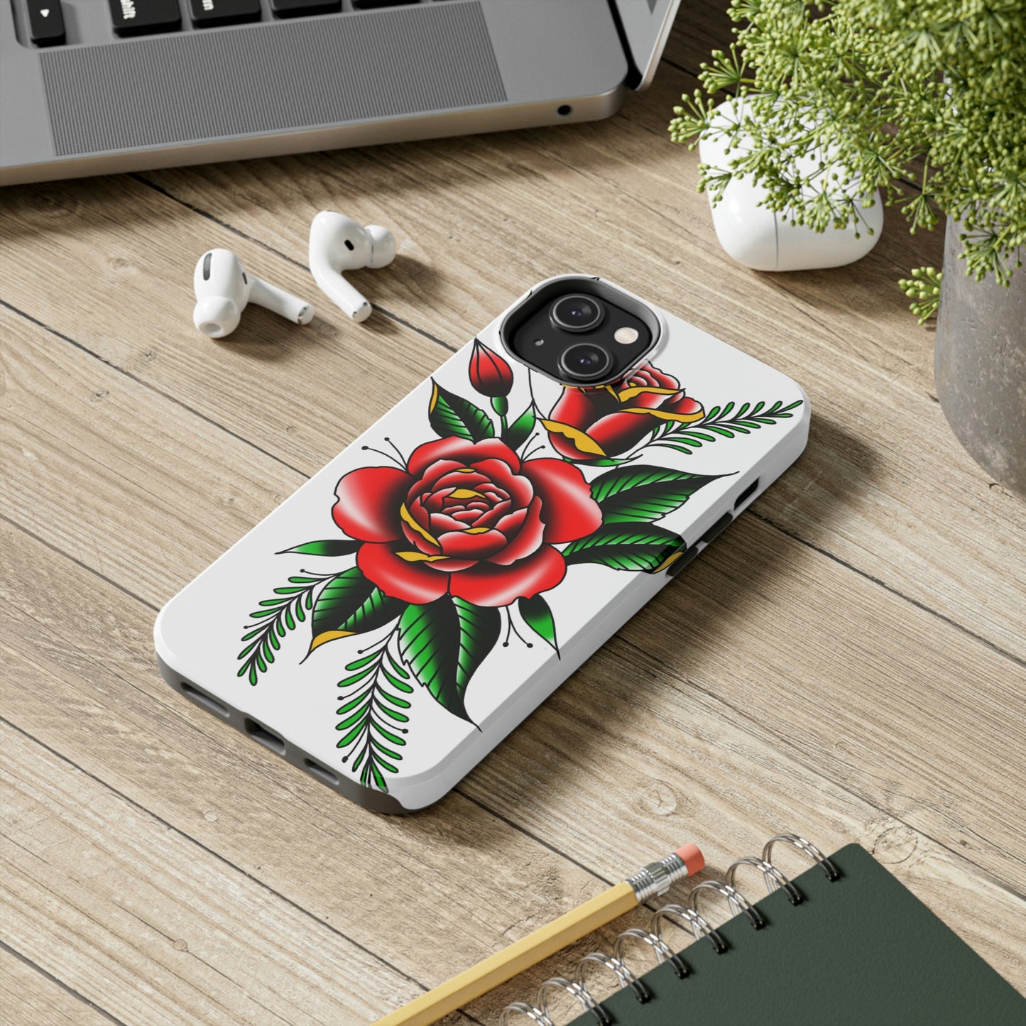 Rose Tough Phone Cases, Case-Mate