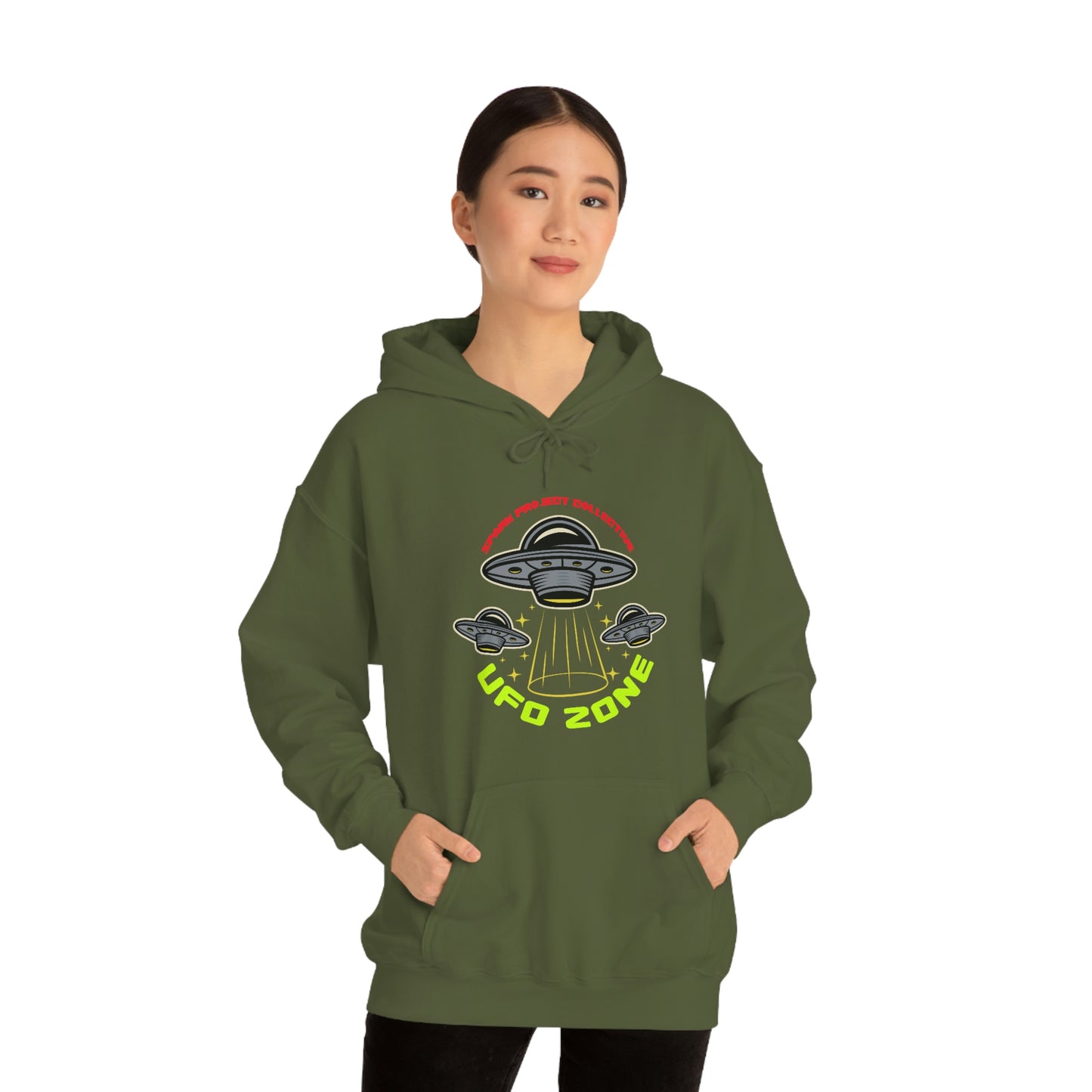 UFO Zone Unisex Heavy Blend™ Hooded Sweatshirt