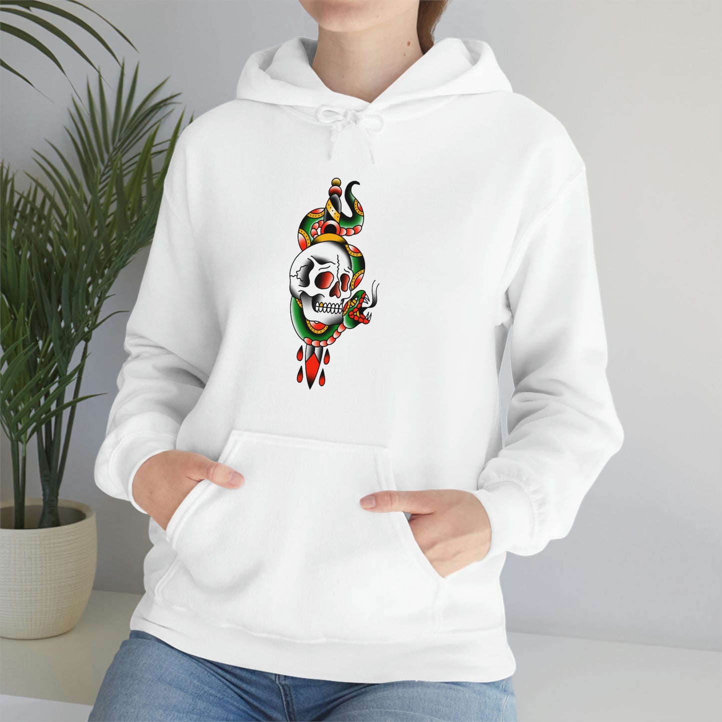 Snake and Dagger Unisex Heavy Blend™ Hooded Sweatshirt