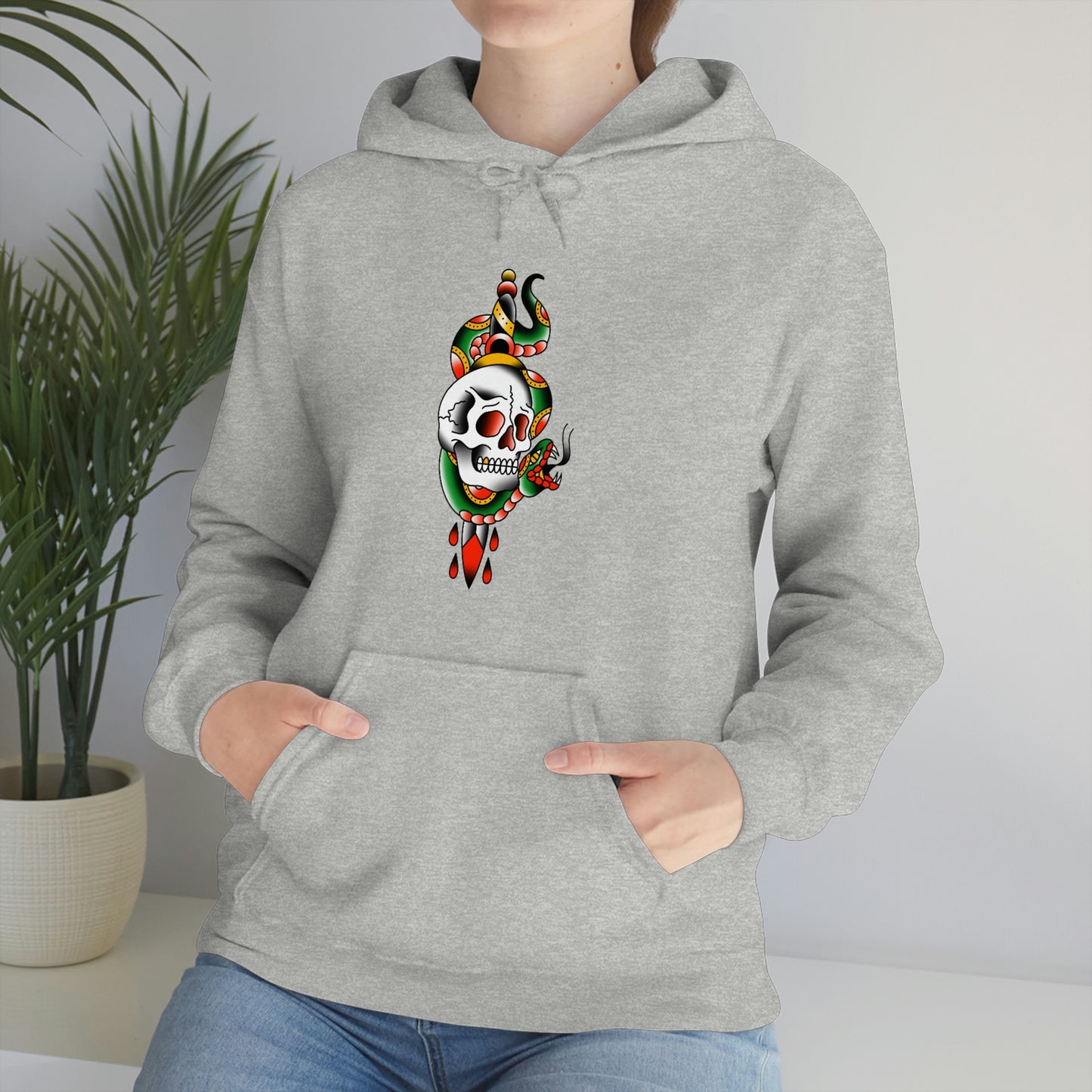 Snake and Dagger Unisex Heavy Blend™ Hooded Sweatshirt