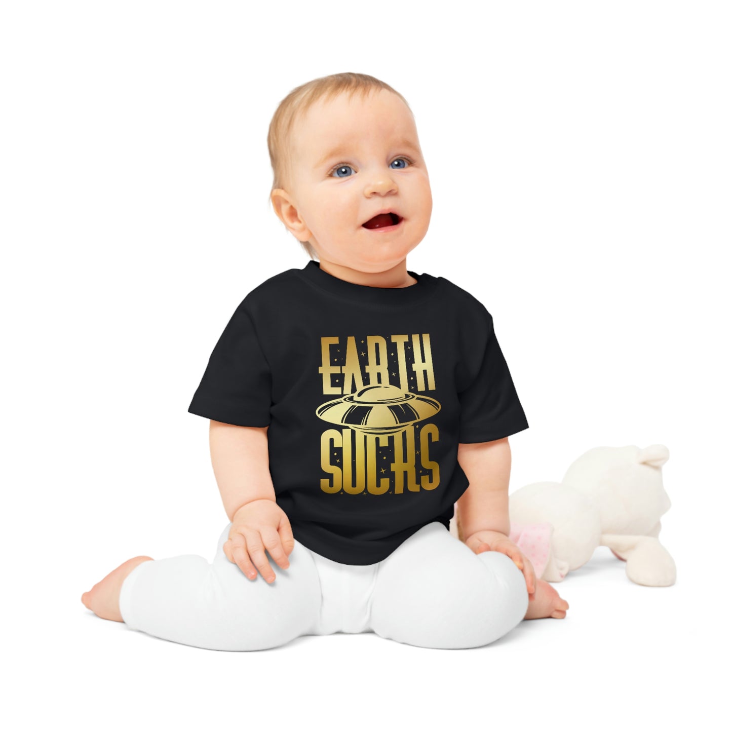 Earth Sucks Baby T-Shirt