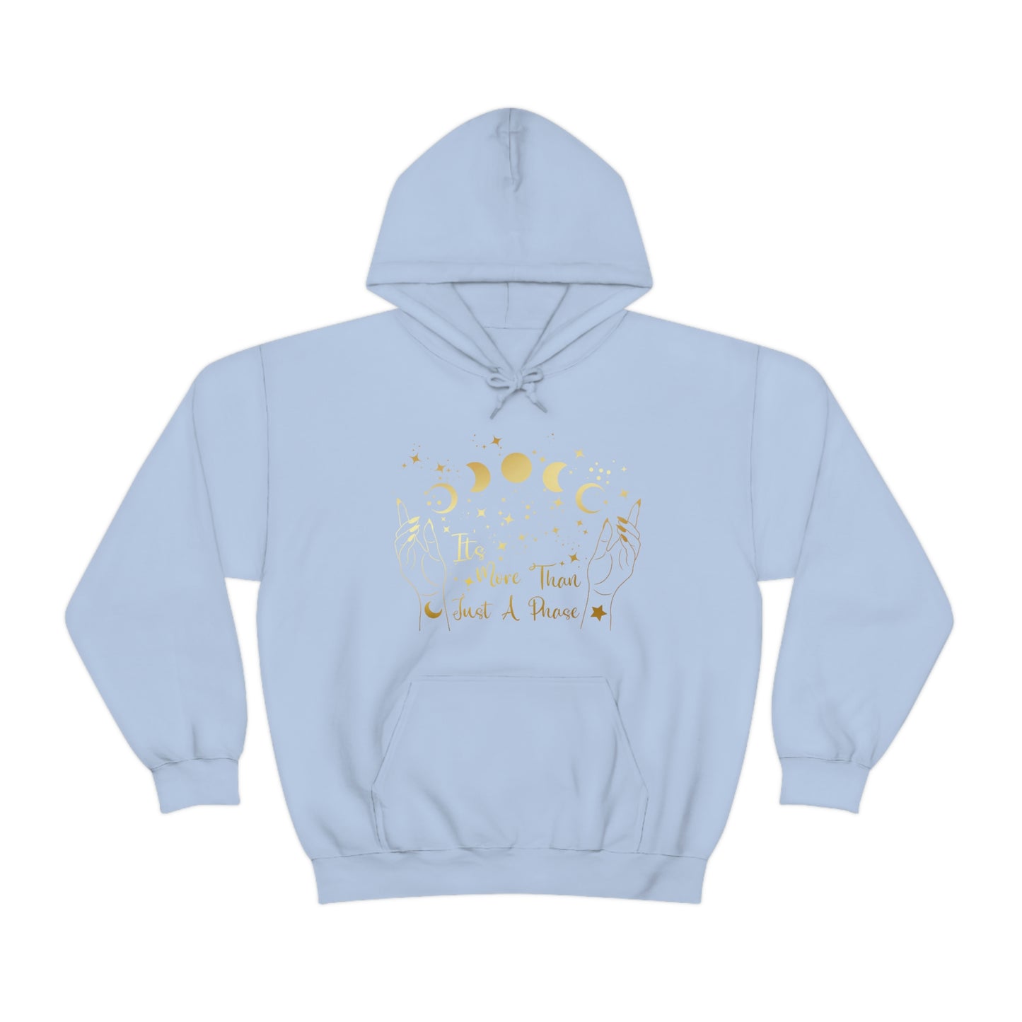 It's Not Just A Phase Gold Font Unisex Heavy Blend™ Hooded Sweatshirt