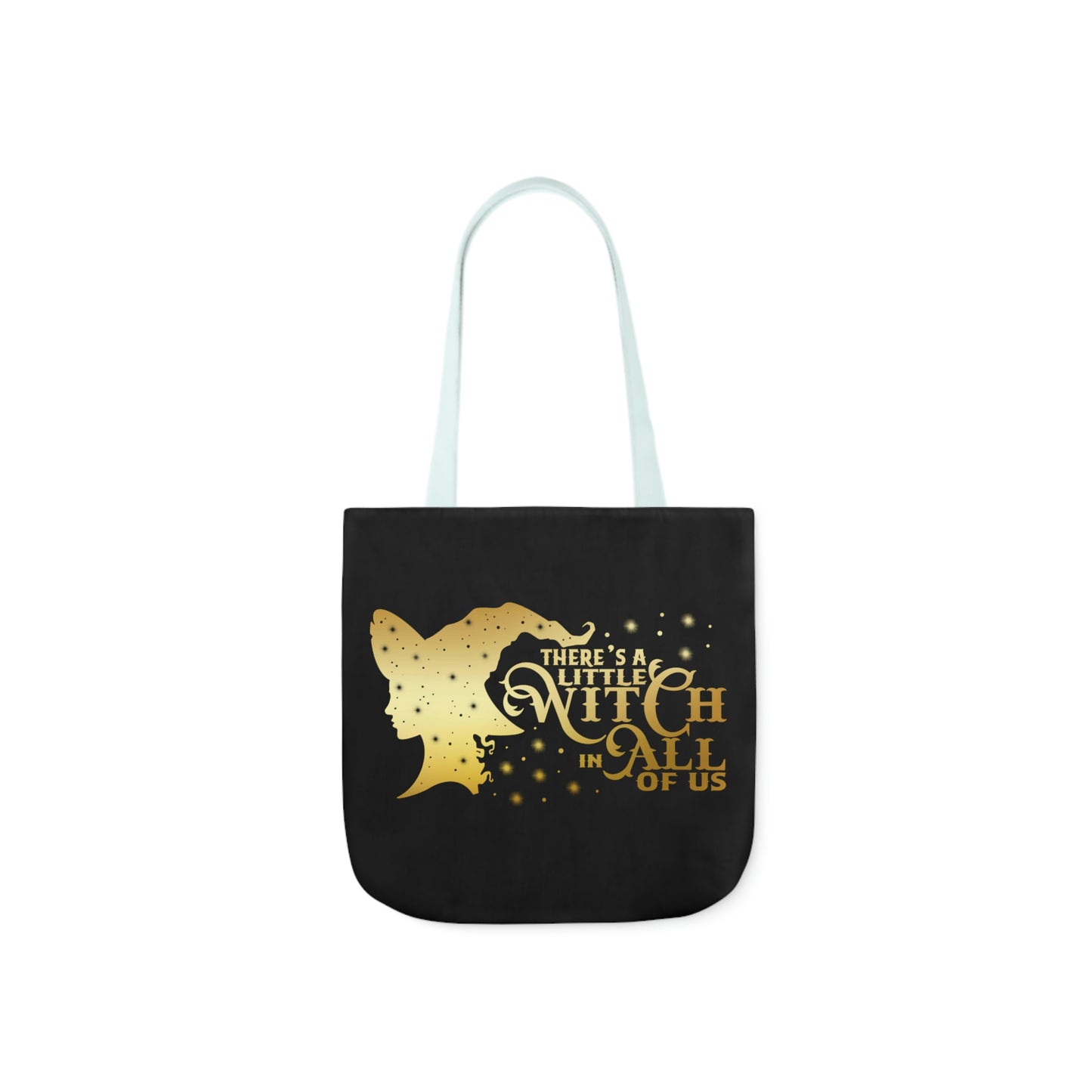 Witch in All of Us AOP Polyester Canvas Tote Bag