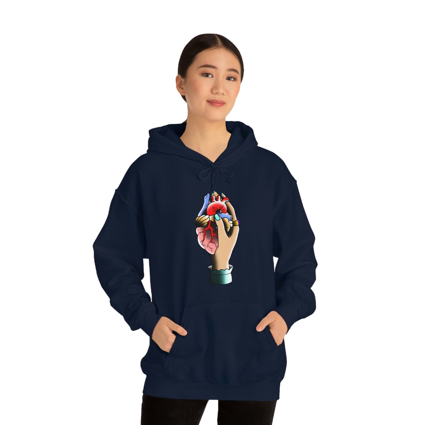 Rip My Heart Out Unisex Heavy Blend™ Hooded Sweatshirt