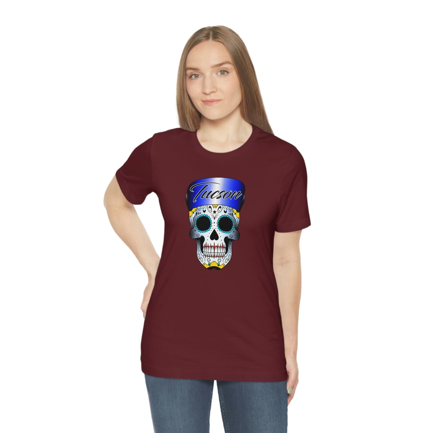 Tucson Skull Unisex Jersey Short Sleeve Tee