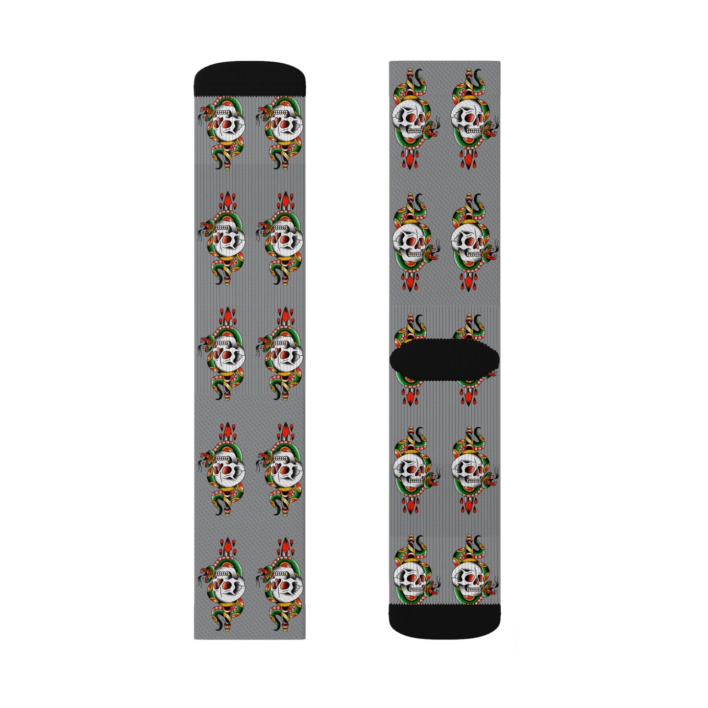 Snake and Dagger Sublimation Socks