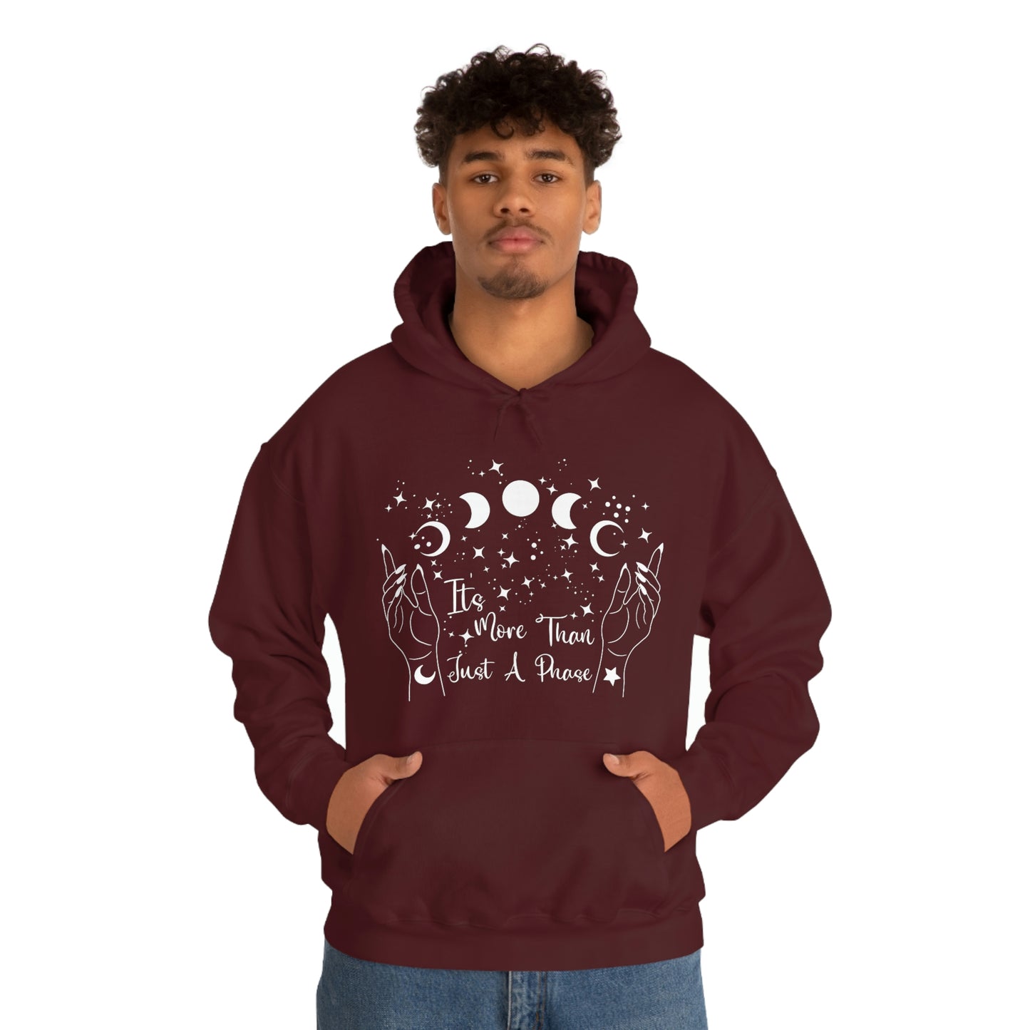 It's Not Just A Phase Unisex Heavy Blend™ Hooded Sweatshirt