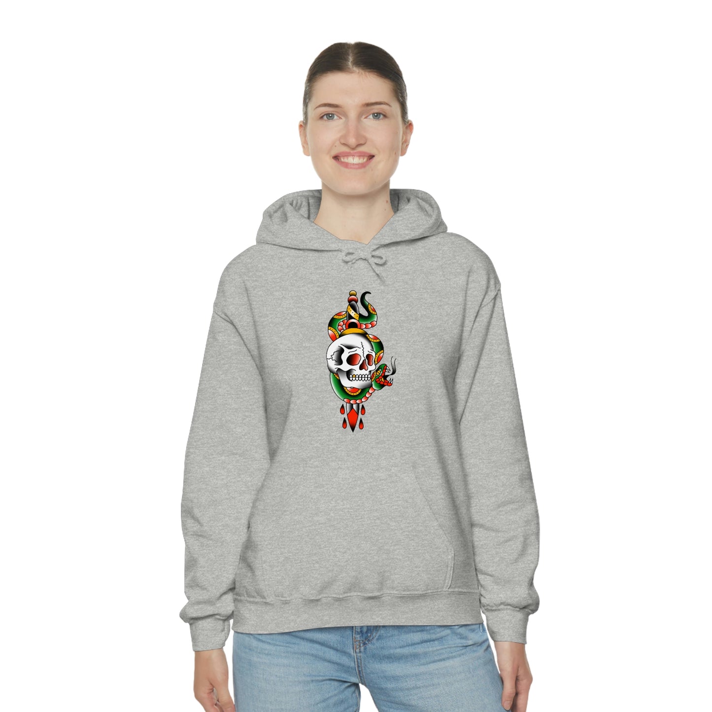 Snake and Dagger Unisex Heavy Blend™ Hooded Sweatshirt