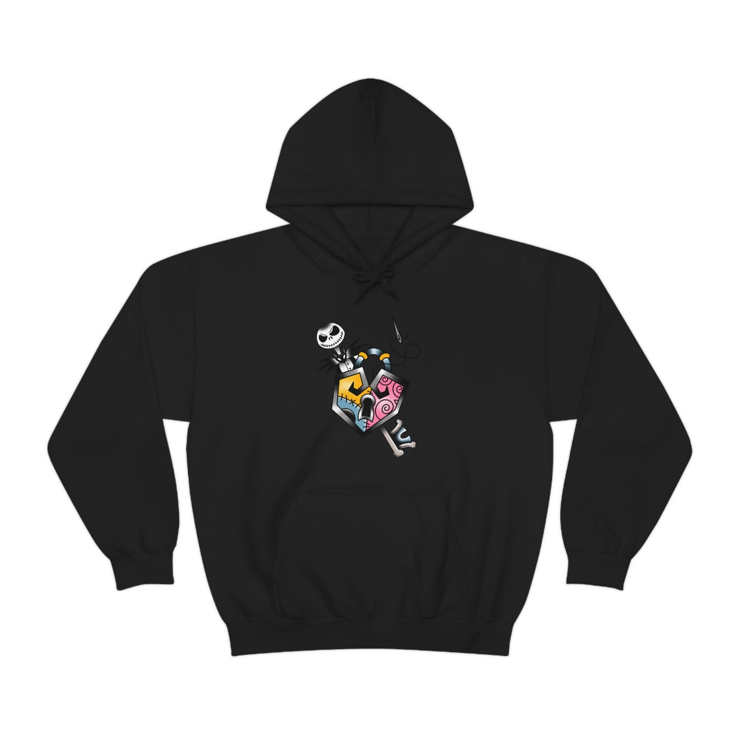 Jack and Sally Lock and Key Unisex Heavy Blend™ Hooded Sweatshirt