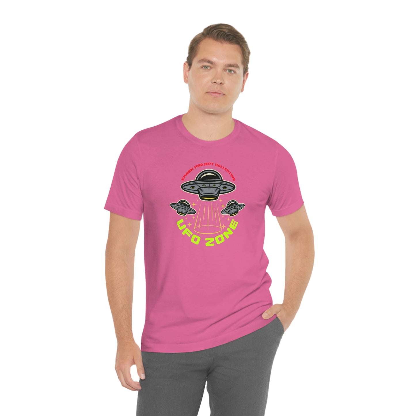 UFO Zone unisex jersey short sleeve tee