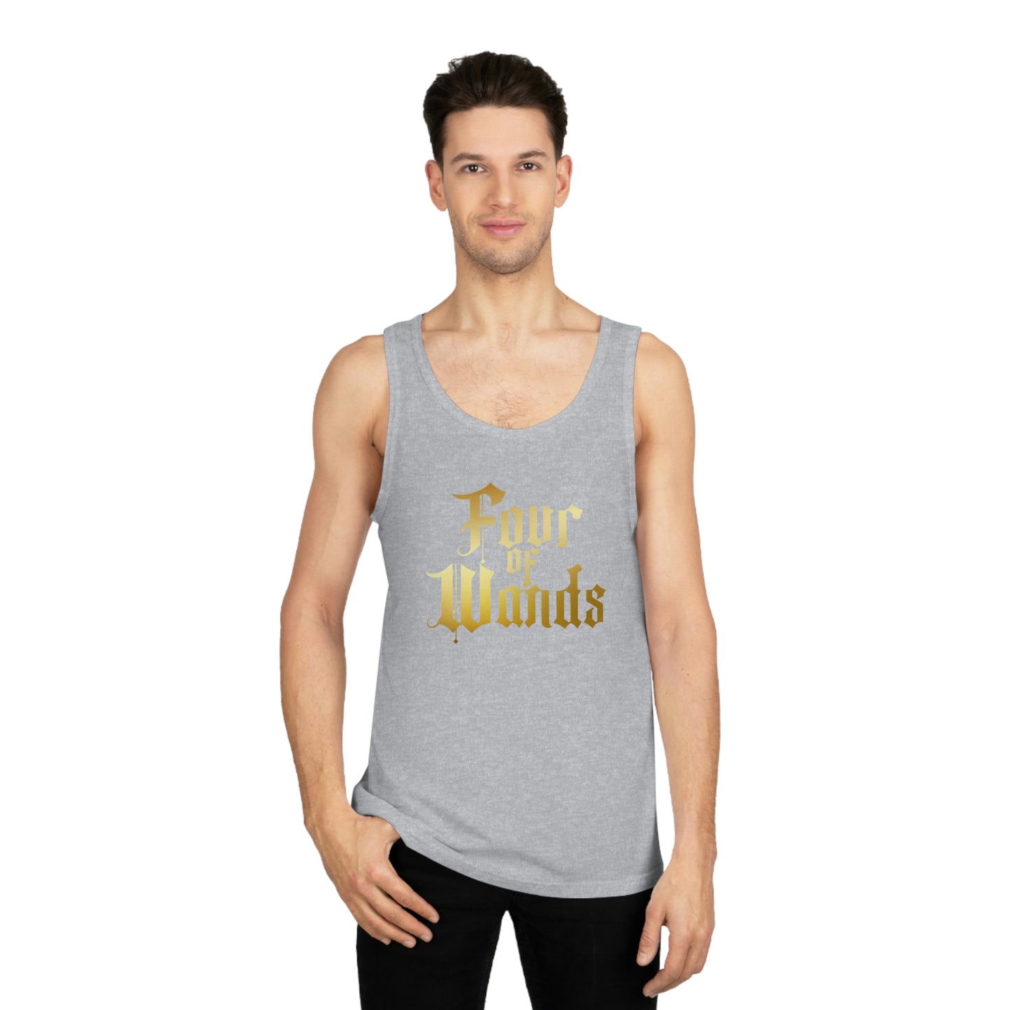 Four of Wands Unisex Softstyle™ Tank Top