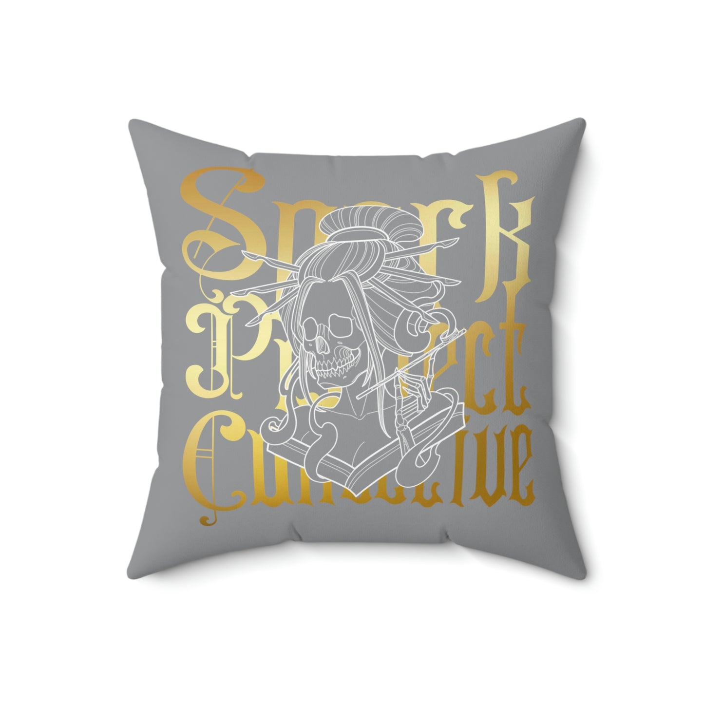 Zero - Japanese Spark Spun Polyester Square Pillow