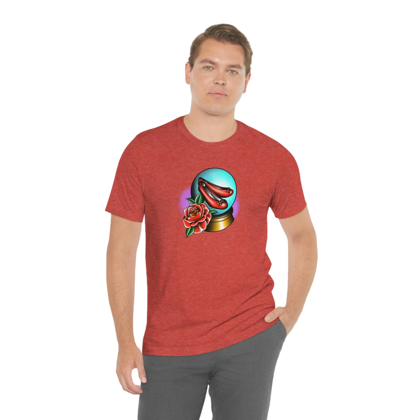 Ruby Slippers Unisex Jersey Short Sleeve Tee