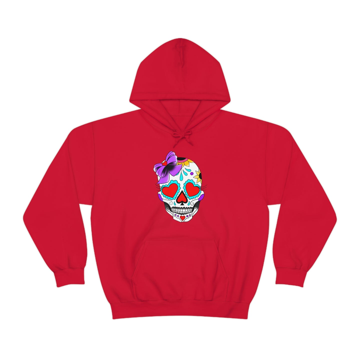 Lady Day of the Dead Unisex Heavy Blend™ Hooded Sweatshirt