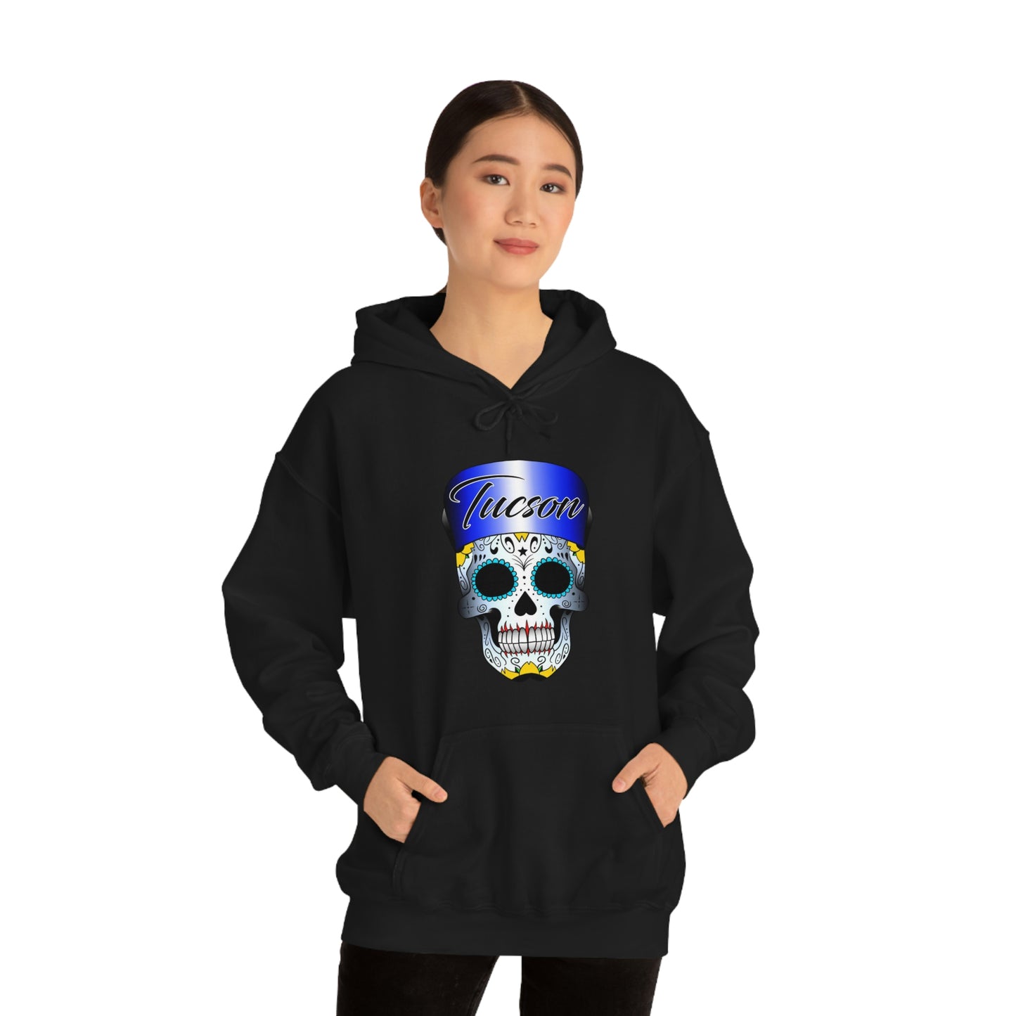 Tucson Skull Unisex Heavy Blend™ Hooded Sweatshirt