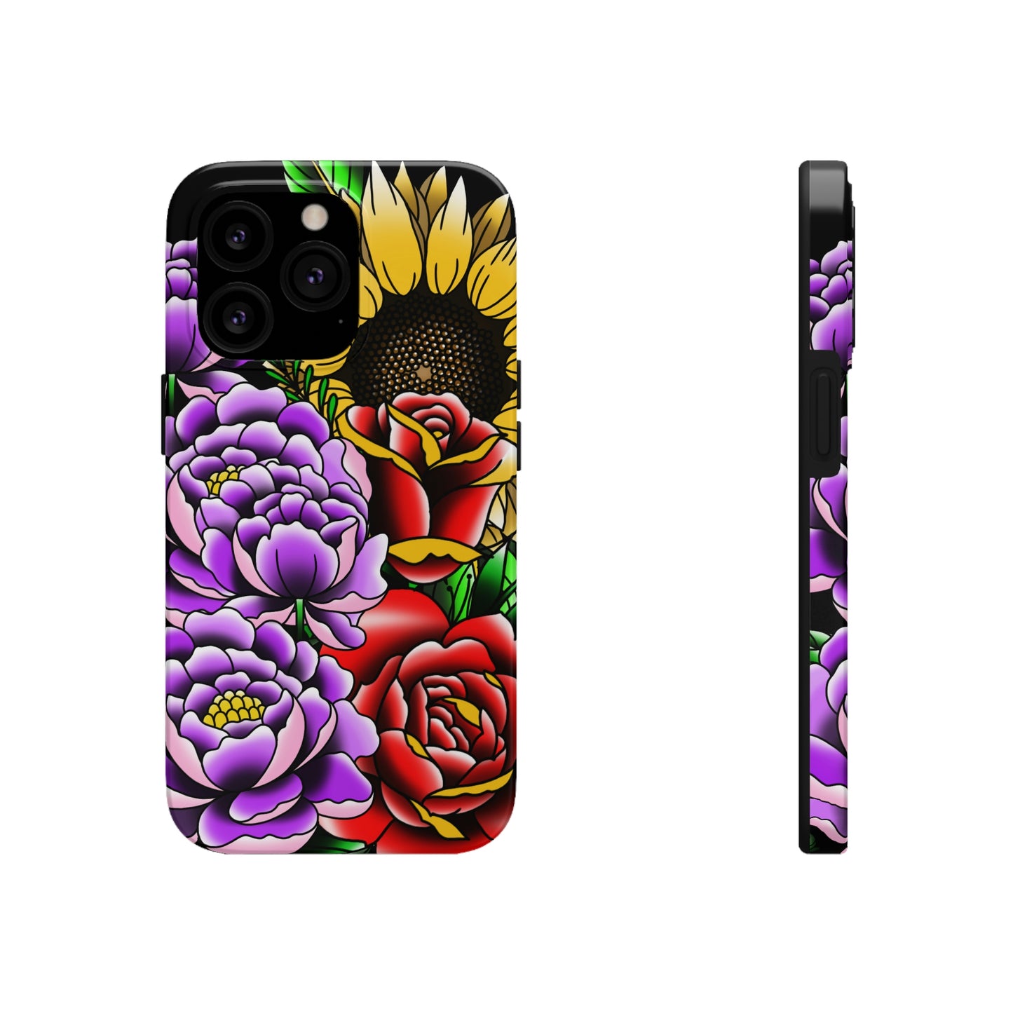 Flower Mix Up Tough Phone Cases, Case-Mate