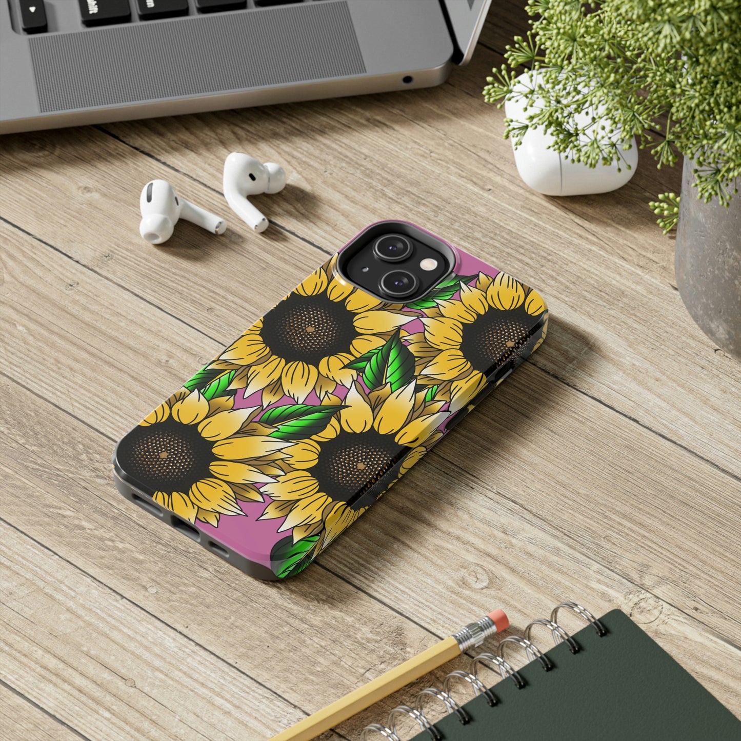 Sunflower Tough Phone Cases, Case-Mate