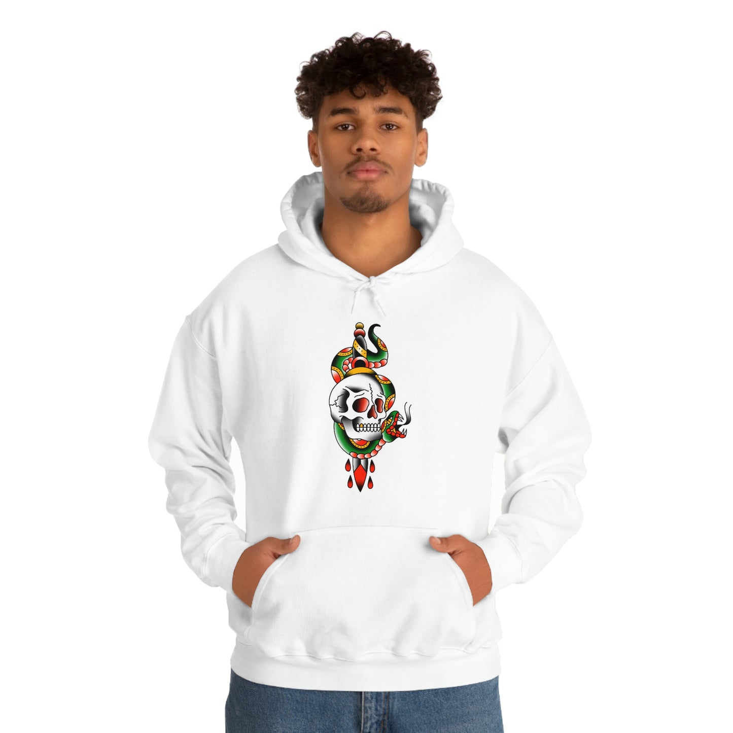 Snake and Dagger Unisex Heavy Blend™ Hooded Sweatshirt