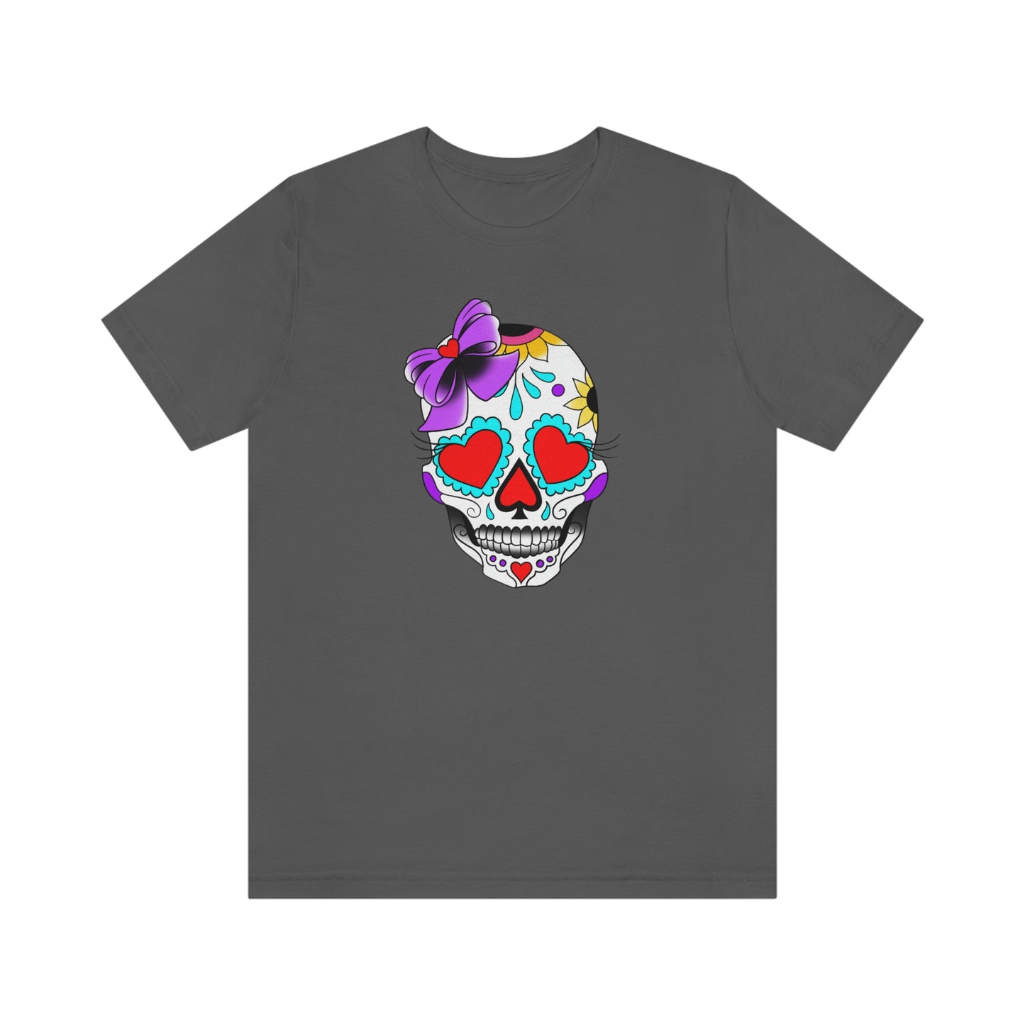 Lady Day of the Dead Unisex Jersey Short Sleeve Tee