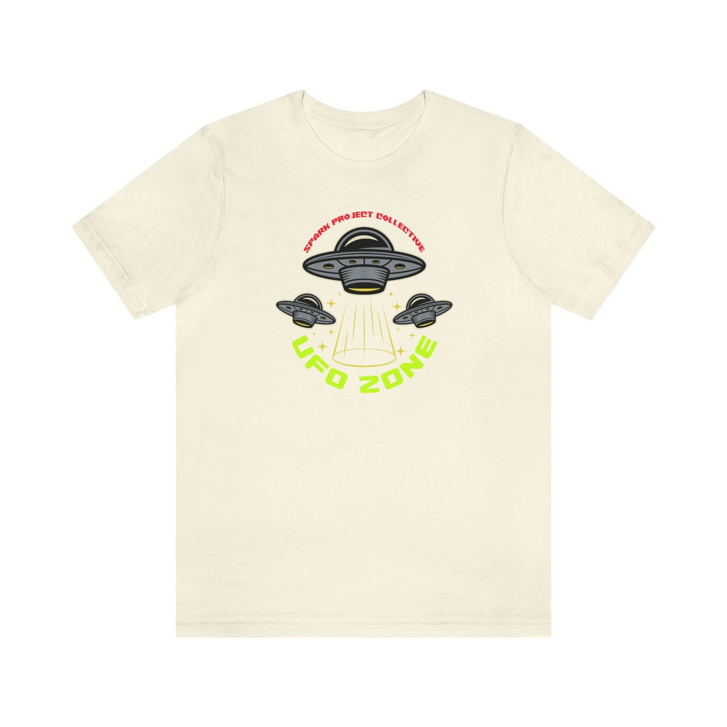 UFO Zone unisex jersey short sleeve tee