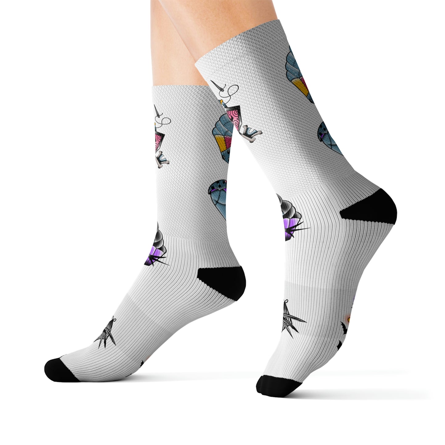 Nightmare Sublimation Socks