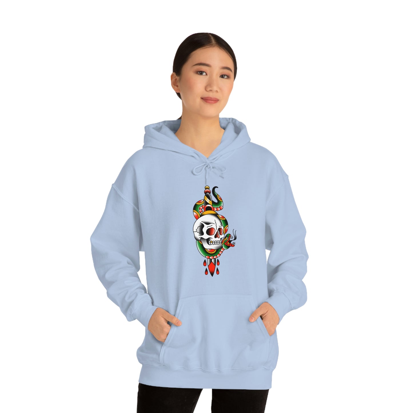 Snake and Dagger Unisex Heavy Blend™ Hooded Sweatshirt