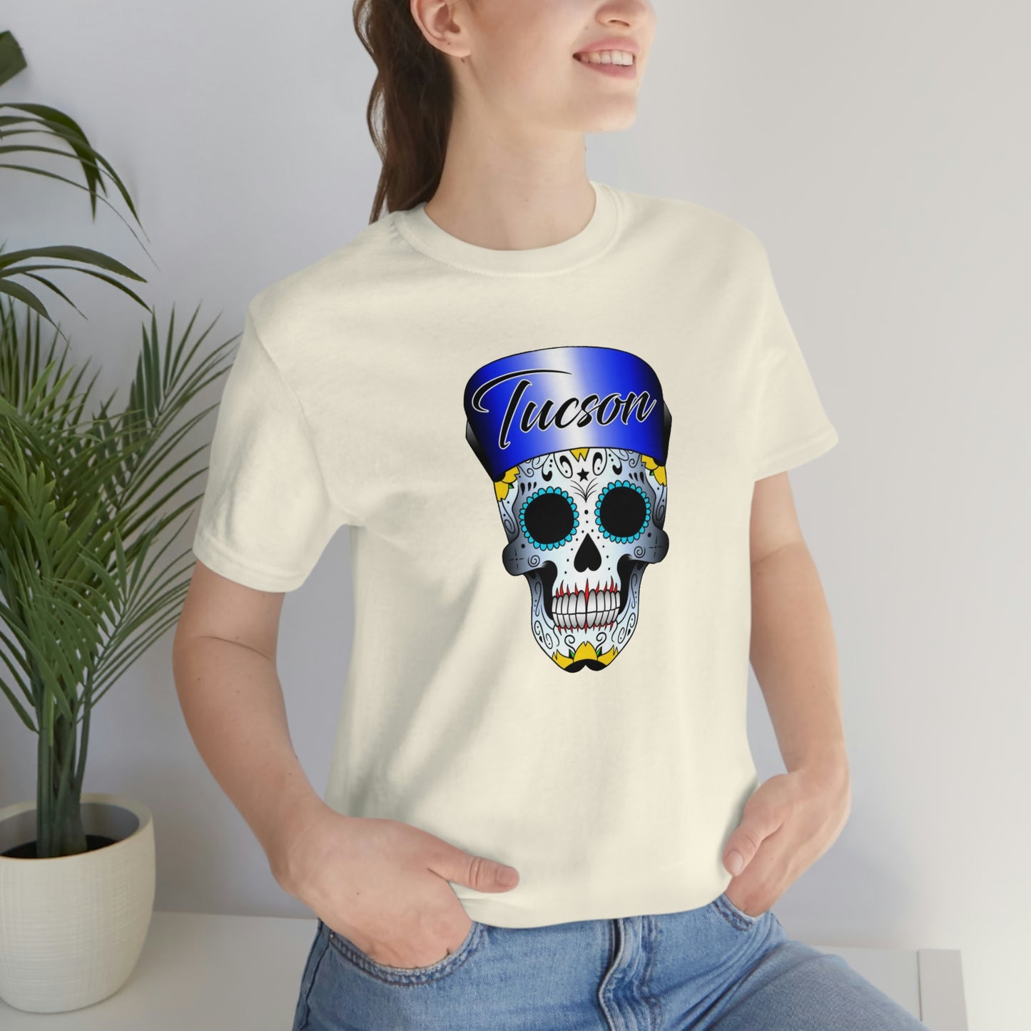 Tucson Skull Unisex Jersey Short Sleeve Tee