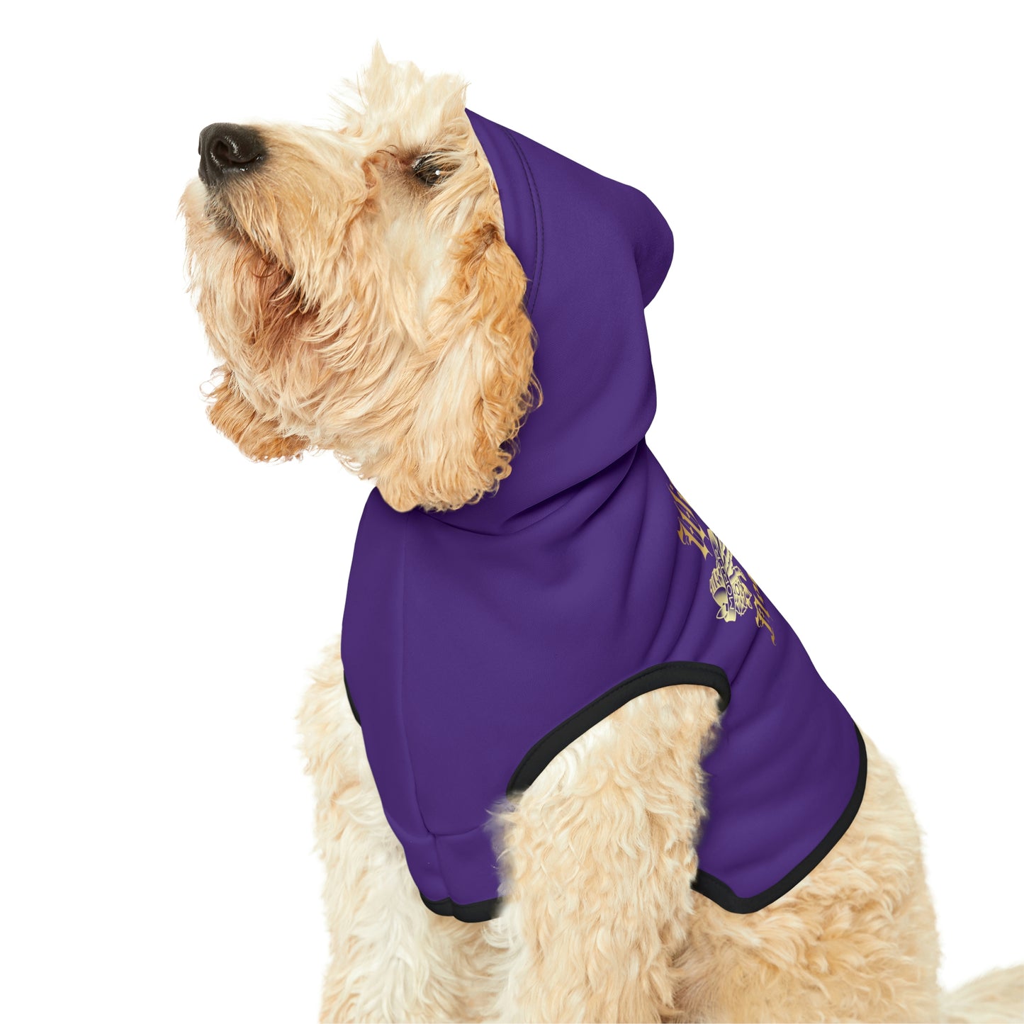 Without One There Is Not The Other Dark Purple Dog Hoodie