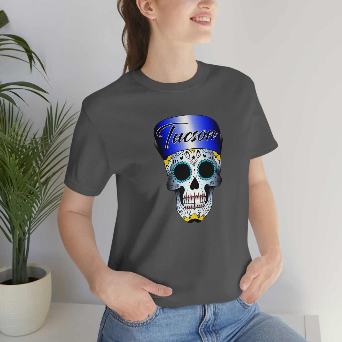 Tucson Skull Unisex Jersey Short Sleeve Tee