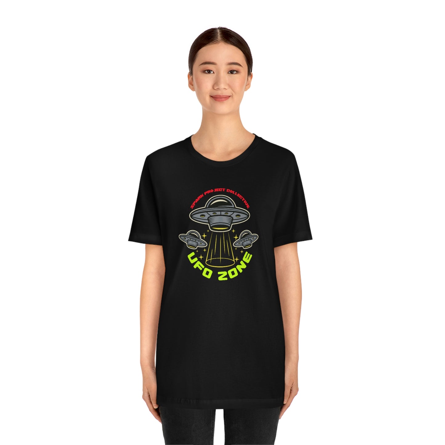 UFO Zone unisex jersey short sleeve tee