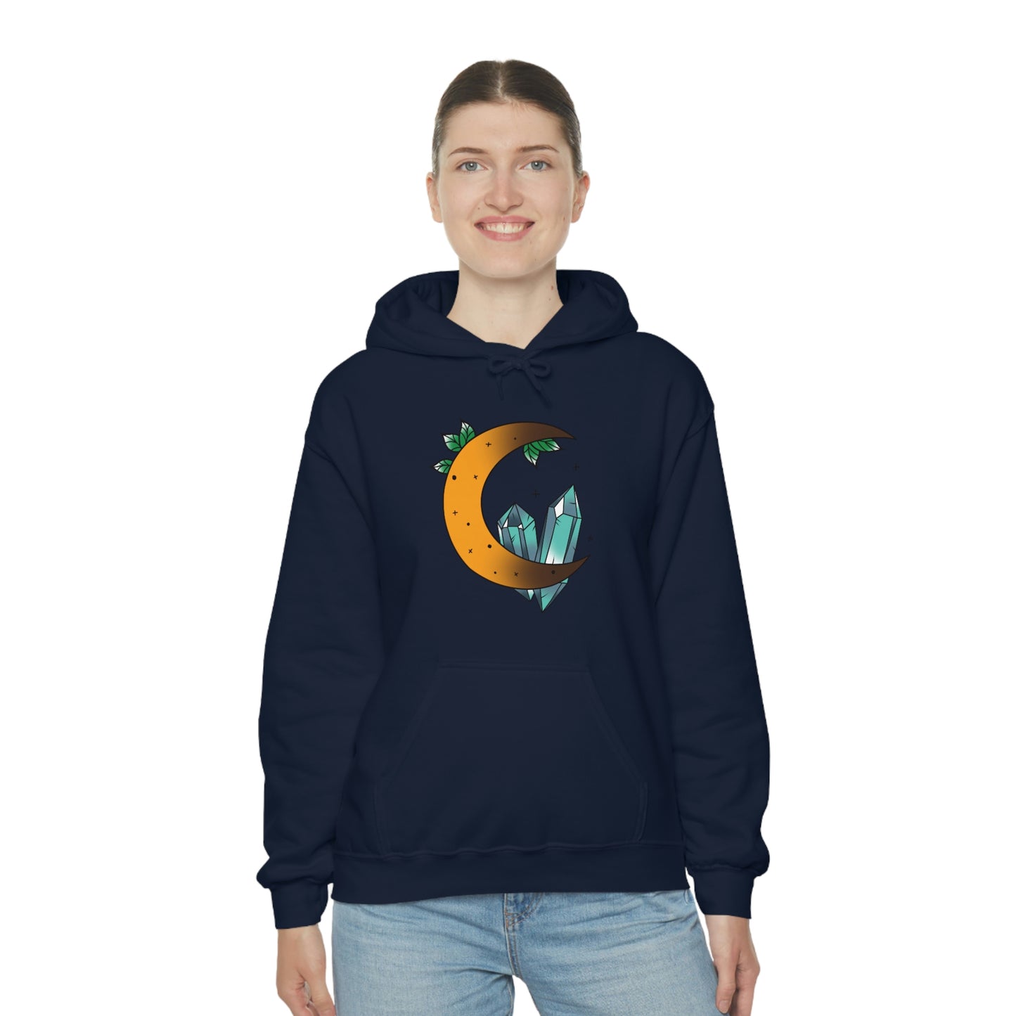 Blue Crystal Unisex Heavy Blend™ Hooded Sweatshirt