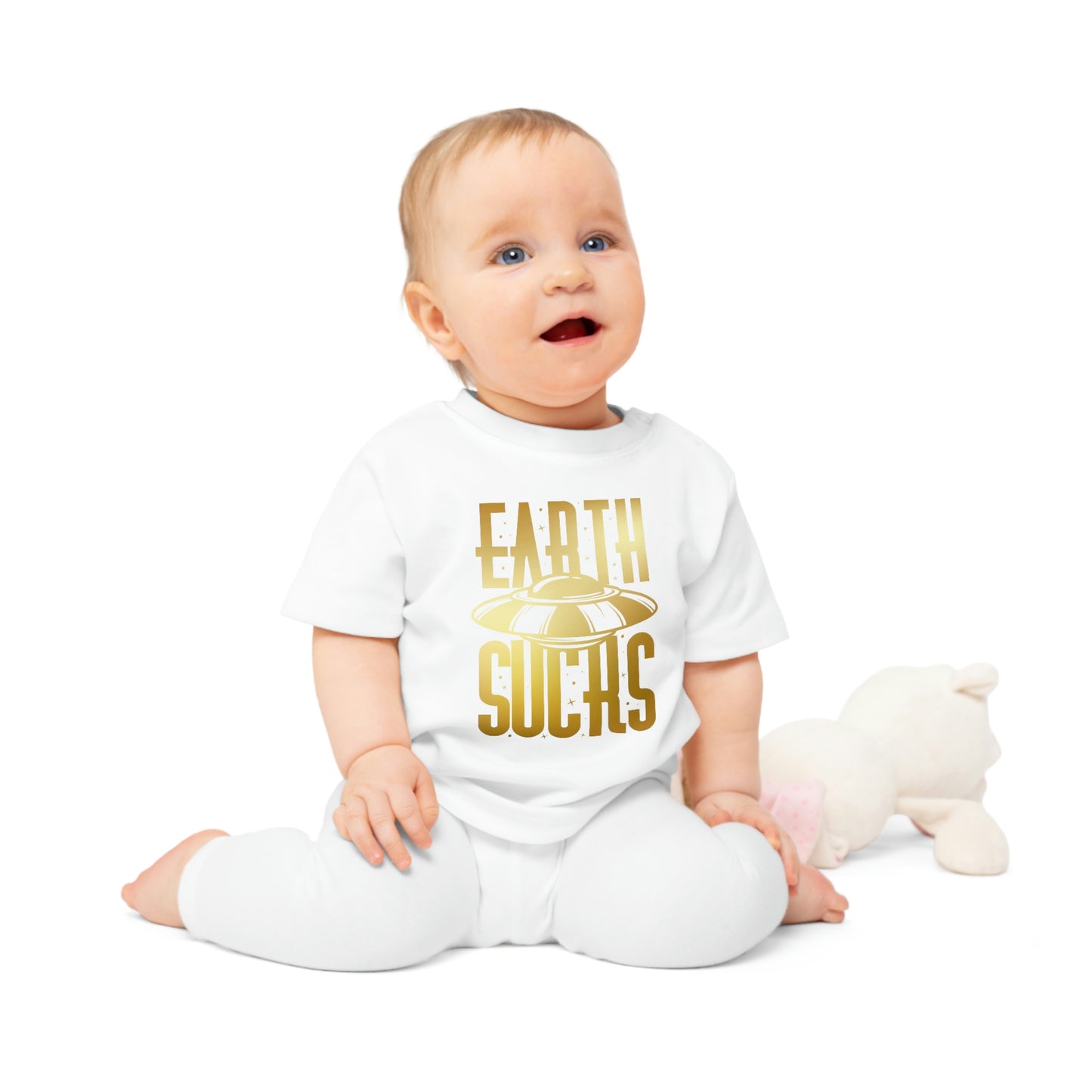 Earth Sucks Baby T-Shirt