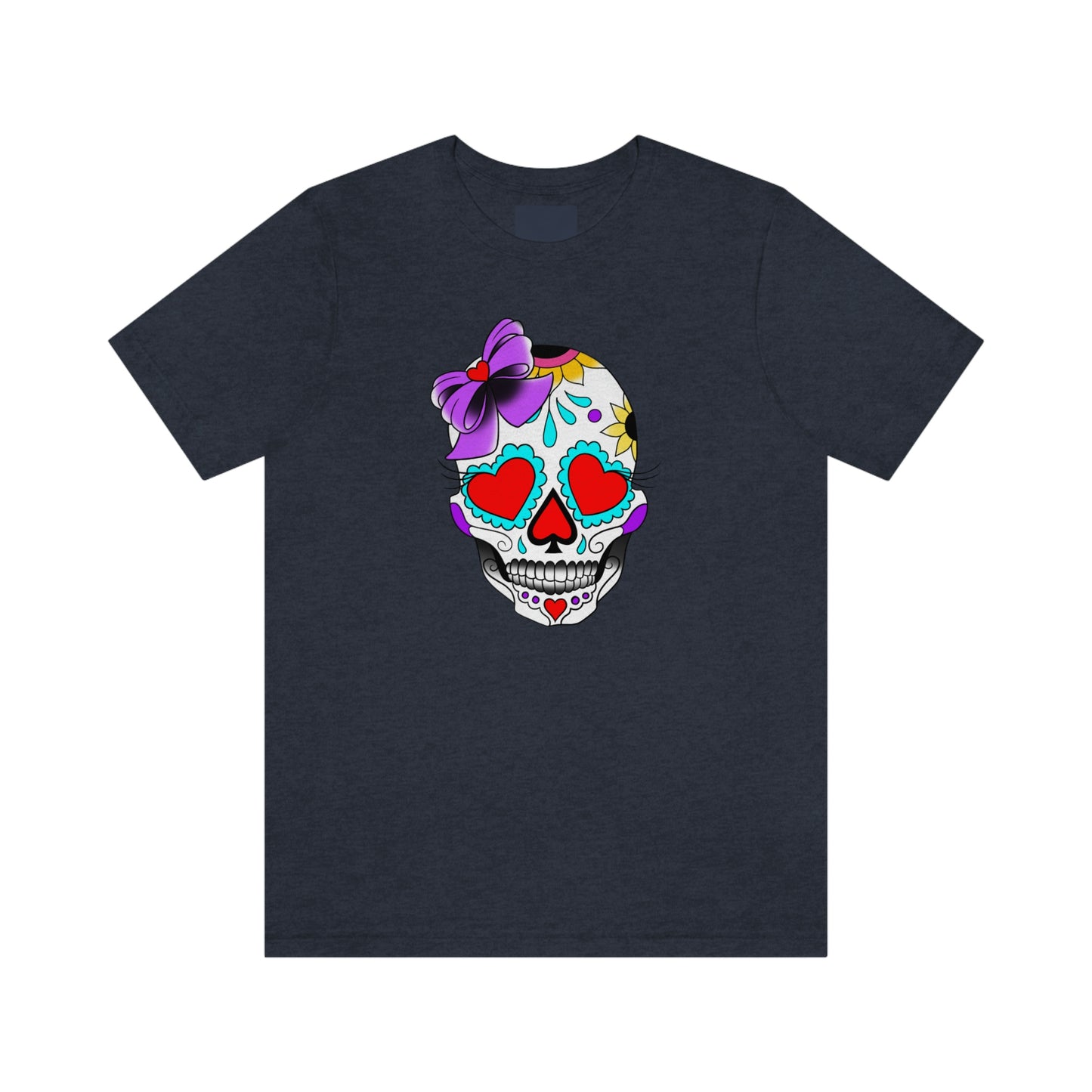 Lady Day of the Dead Unisex Jersey Short Sleeve Tee