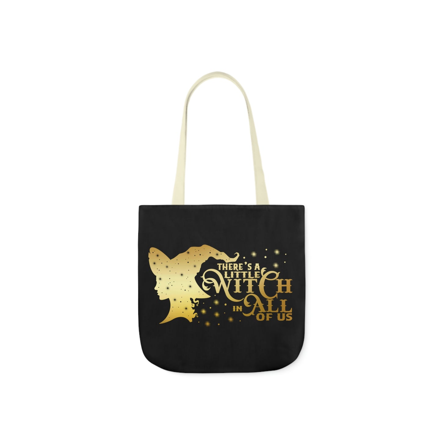 Witch in All of Us AOP Polyester Canvas Tote Bag