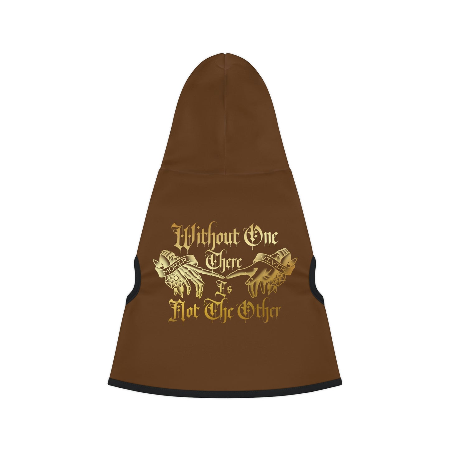 Without One There Is Not The Other Brown Dog Hoodie