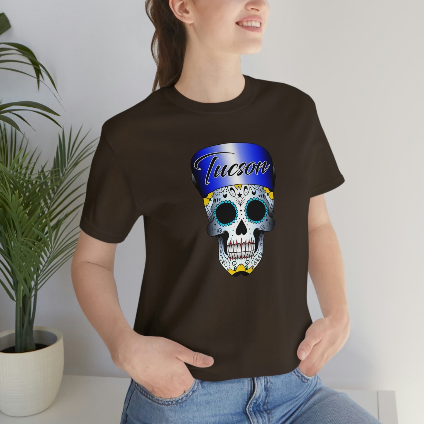 Tucson Skull Unisex Jersey Short Sleeve Tee