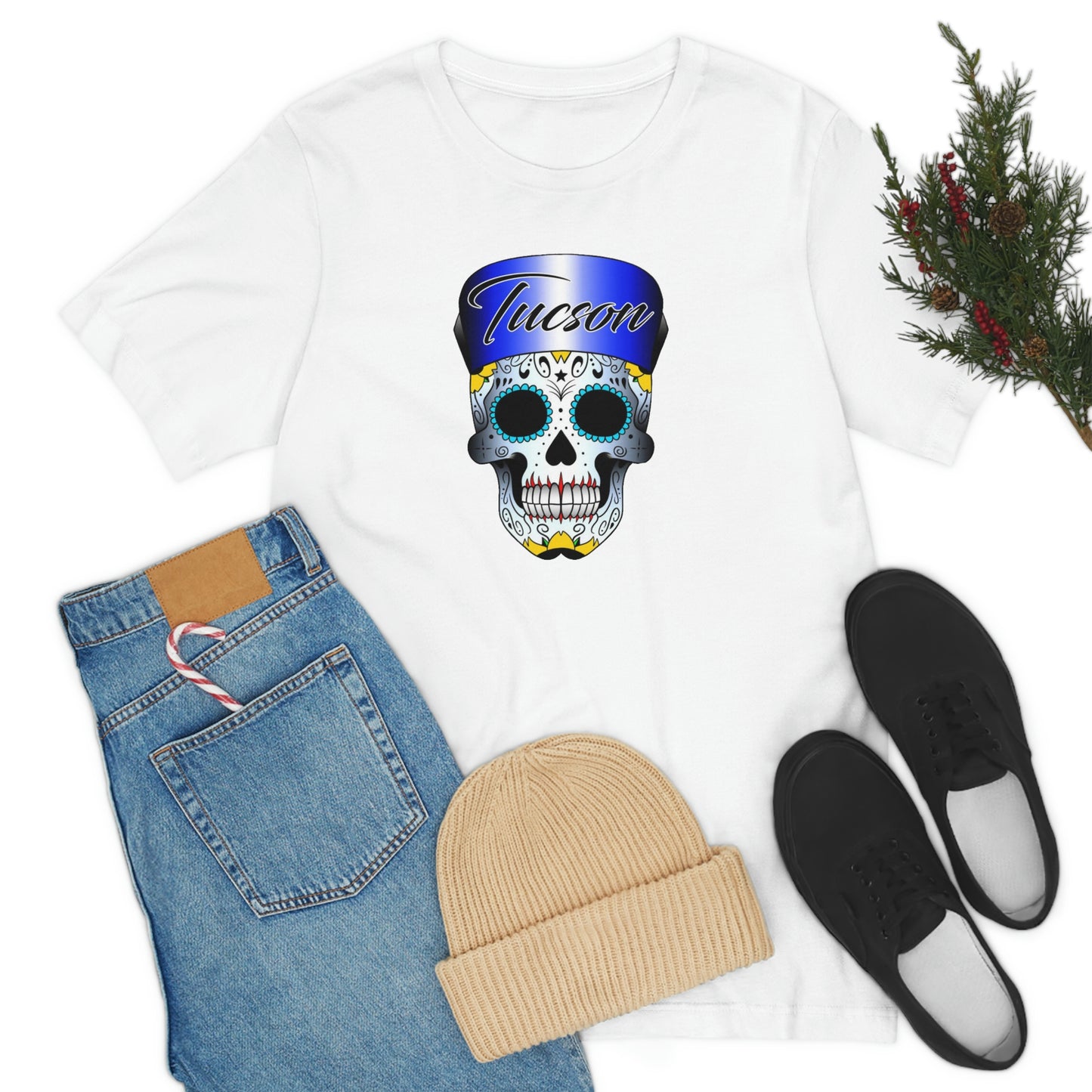 Tucson Skull Unisex Jersey Short Sleeve Tee