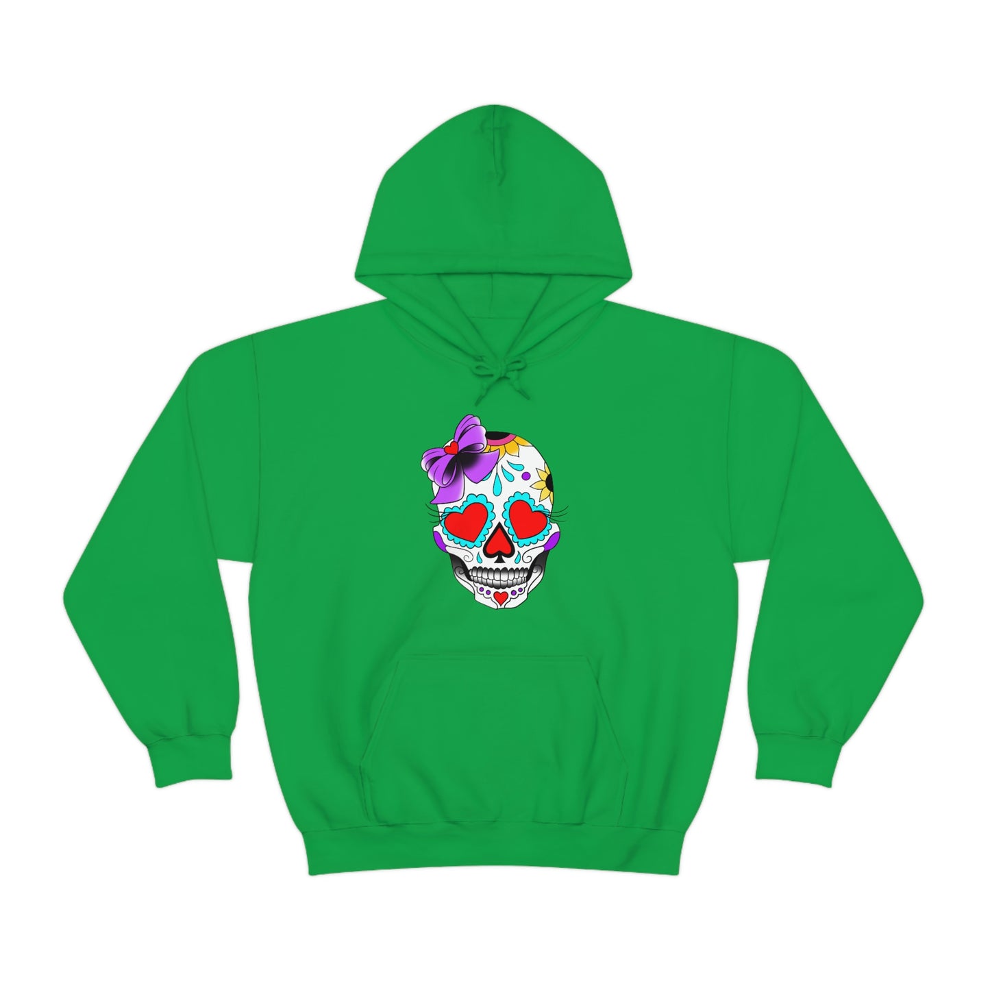 Lady Day of the Dead Unisex Heavy Blend™ Hooded Sweatshirt