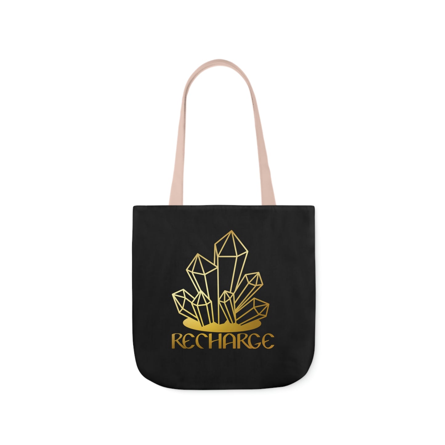 Recharge AOP Polyester Canvas Tote Bag